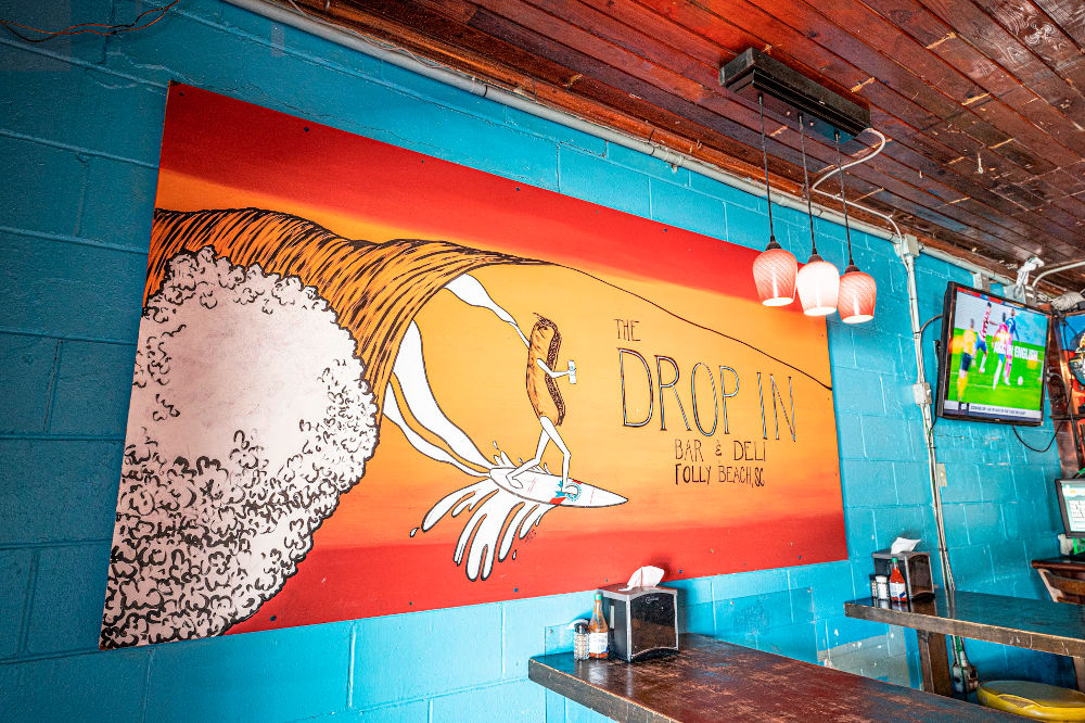 The Drop-In Bar & Deli in Folly Beach, SC