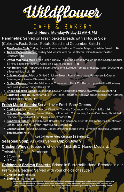 Wildflower Cafe and Bakery in Elizabeth City, NC (2)