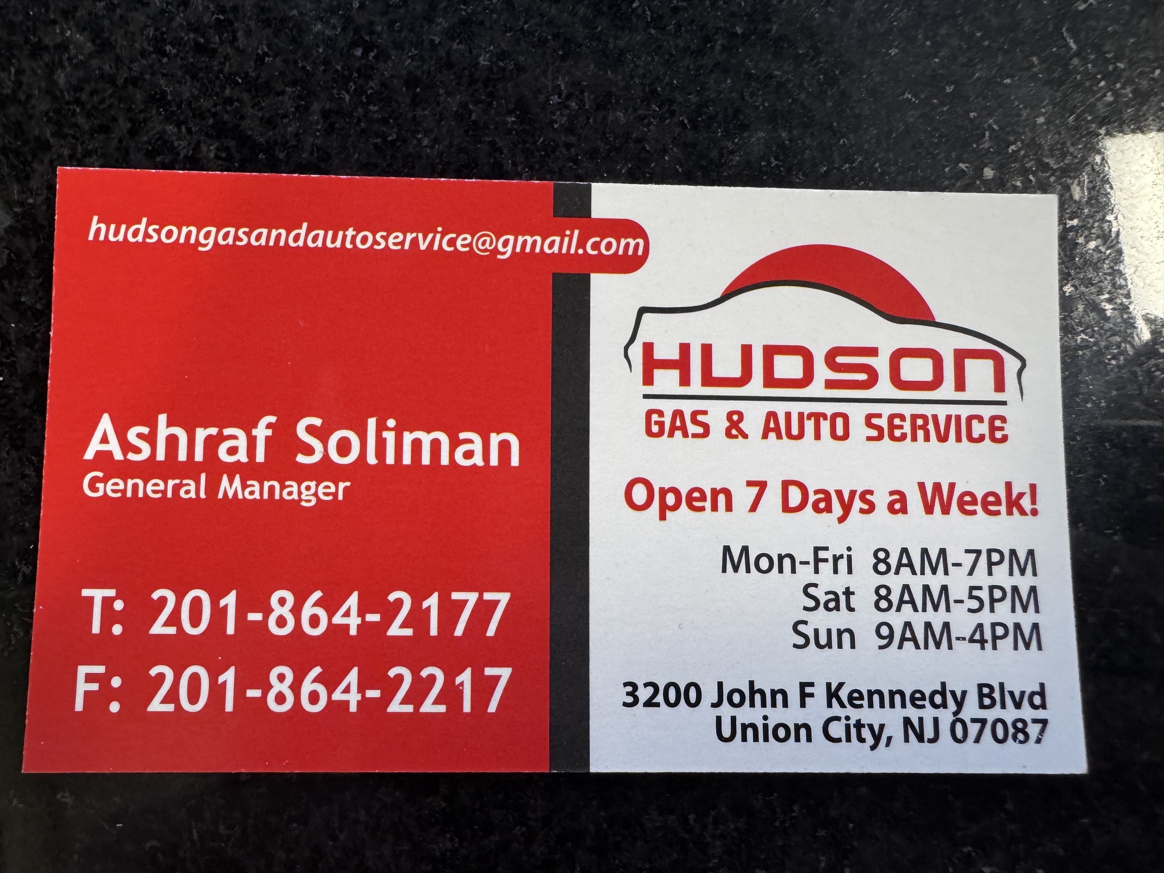 Hudson Gas & Auto in Union City, NJ
