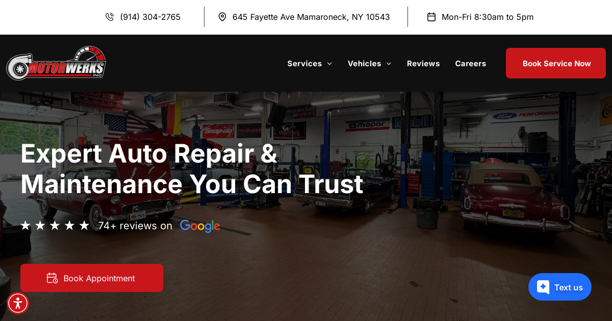 Motorwerks Inc in Mamaroneck, NY