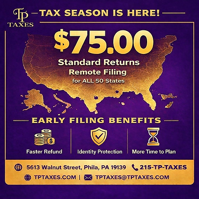 TP Taxes in Philadelphia, PA (2)