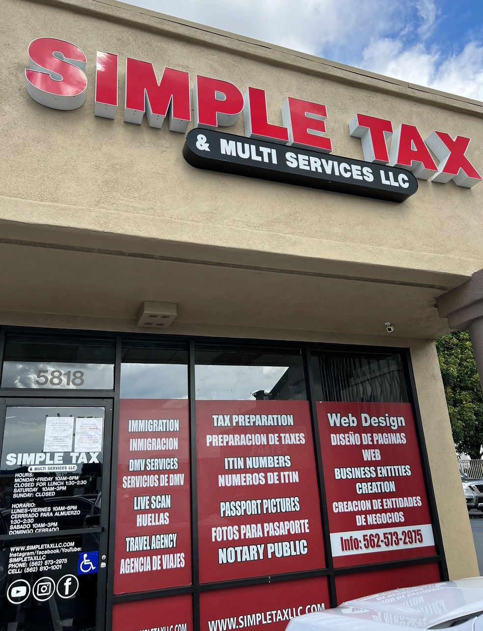 Simple Tax & Multi Services LLC - Deborah Botello / Vicky in Lakewood, CA