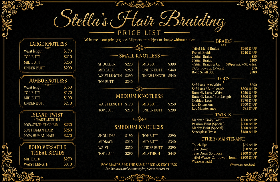 Stella's Hair Braiding in Laurel, MD