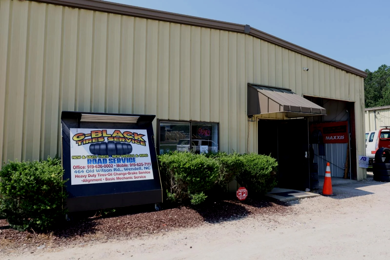 G-Black Tires Service LLC in Wendell, NC