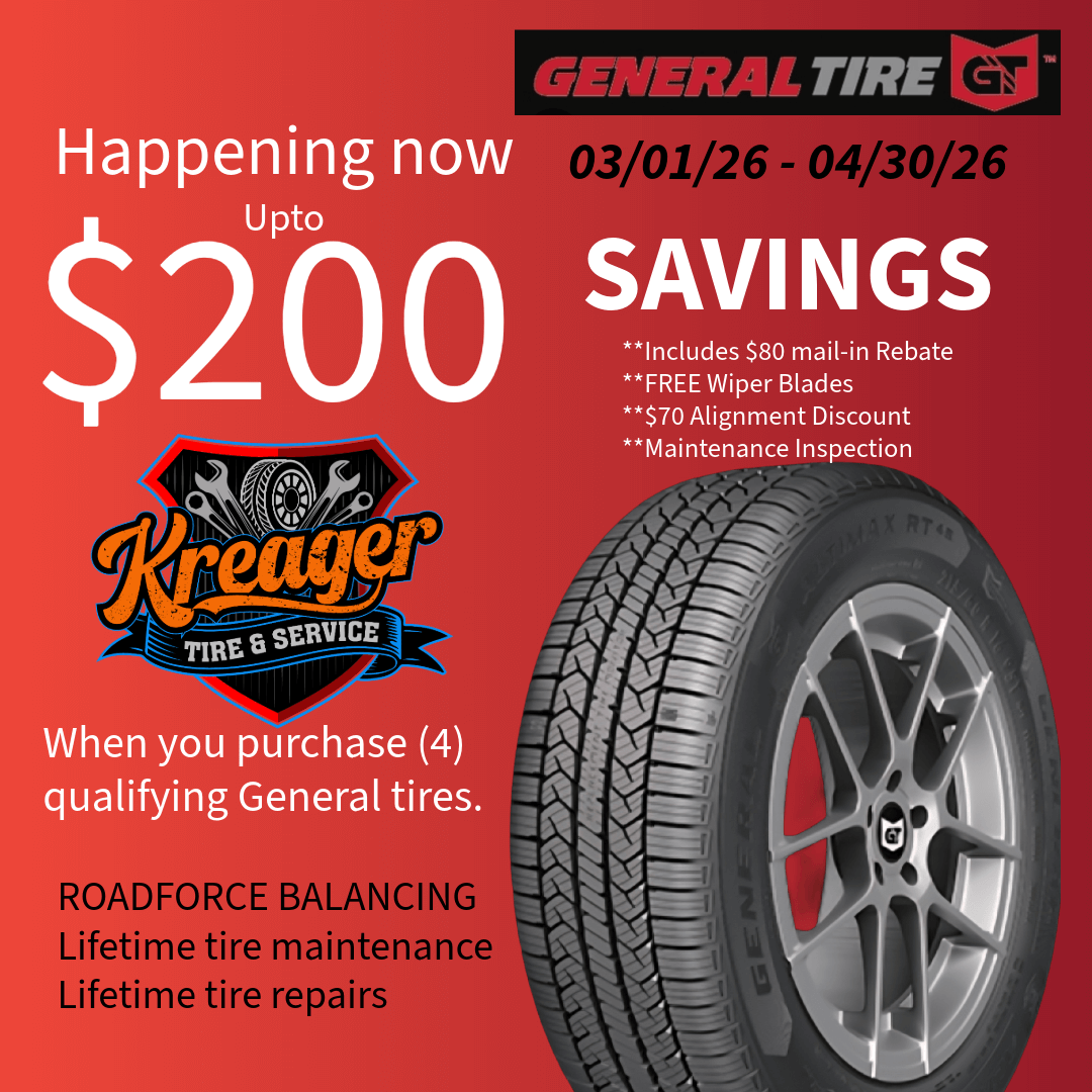Kreager Tire and Service LLC in Millersport, OH