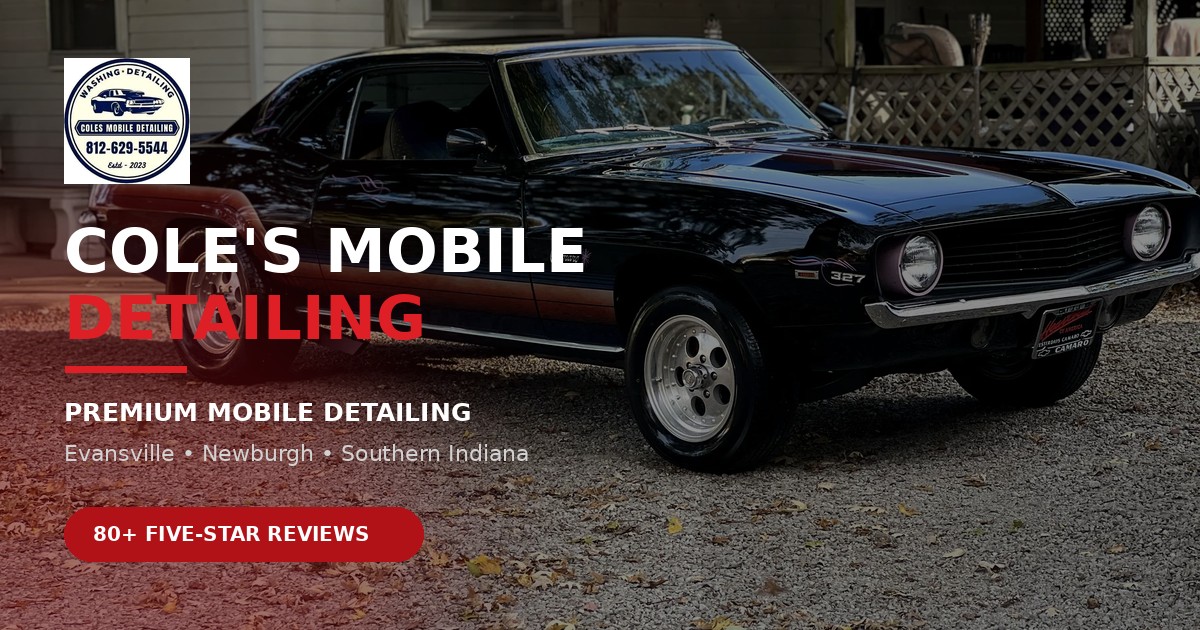 Cole's Mobile Detailing in Boonville, IN