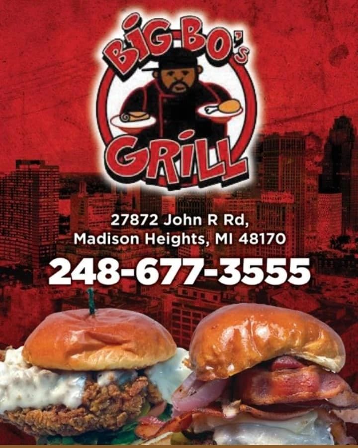 Big Bo's Grill Restaurant & Food Truck in Madison Heights, MI