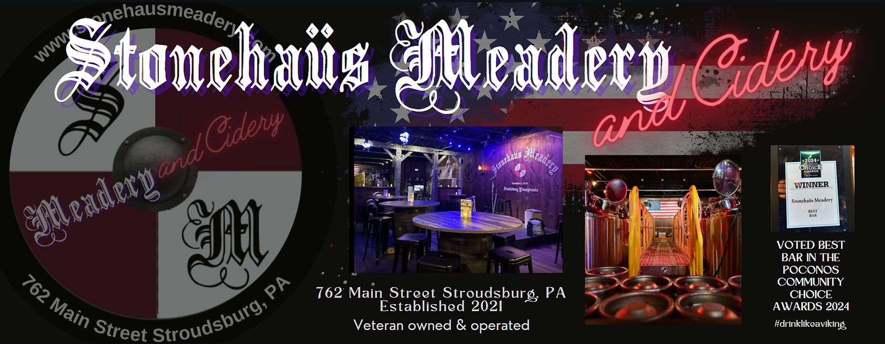 Stonehaüs Meadery & Cidery in Stroudsburg, PA