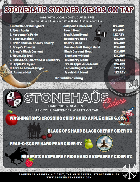 Stonehaüs Meadery & Cidery in Stroudsburg, PA (4)