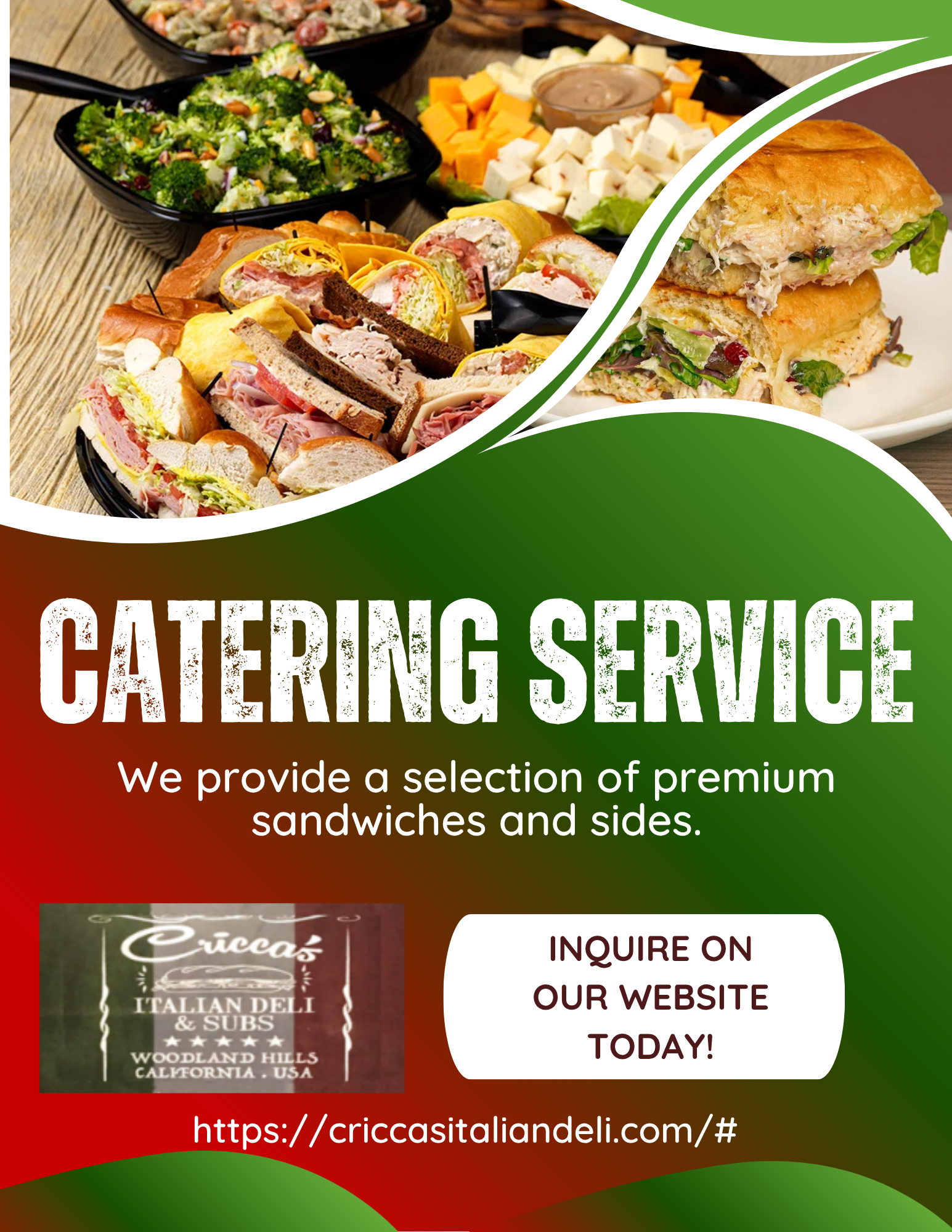 Cricca's Italian Deli in Woodland Hills, CA