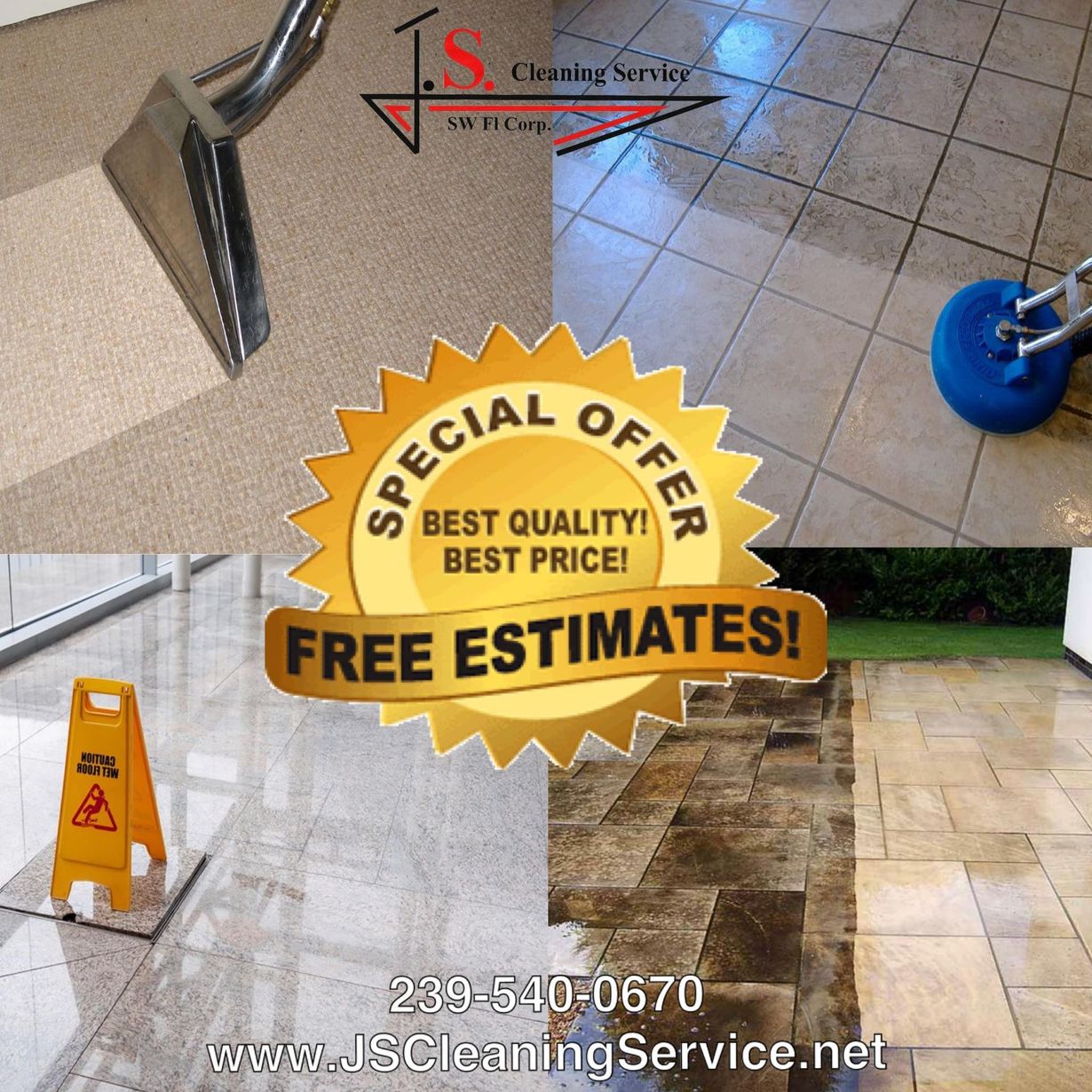 J.S. Cleaning Service SW FL Corp in Cape Coral, FL