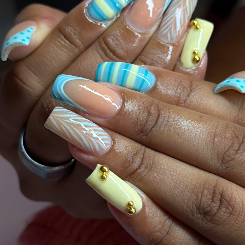NAILS | GLITZZY NAILS | ACRYLIC NAILS | LONG NAILS | HARD GEL | POLIGEL | MANICURE | DEEP PEDICURE | in Freeport, NY