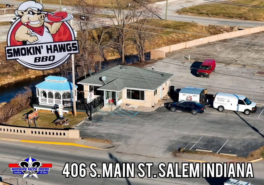 Smokin’ Hawgs BBQ in Salem, IN