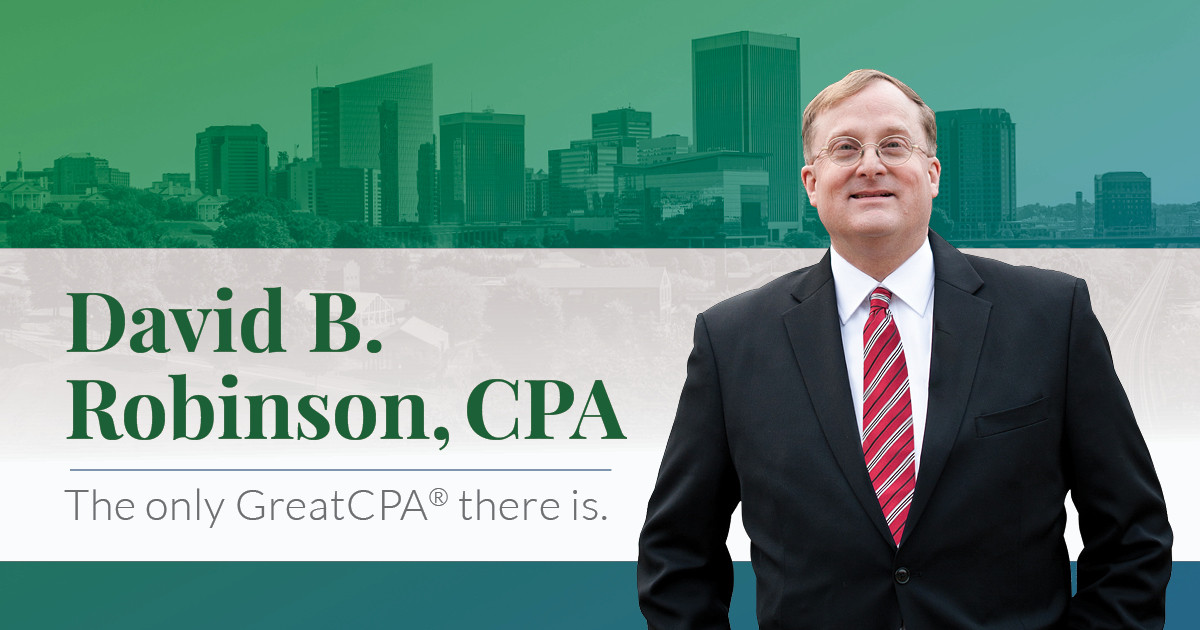 David B. Robinson, CPA GreatCPA® in Richmond, VA