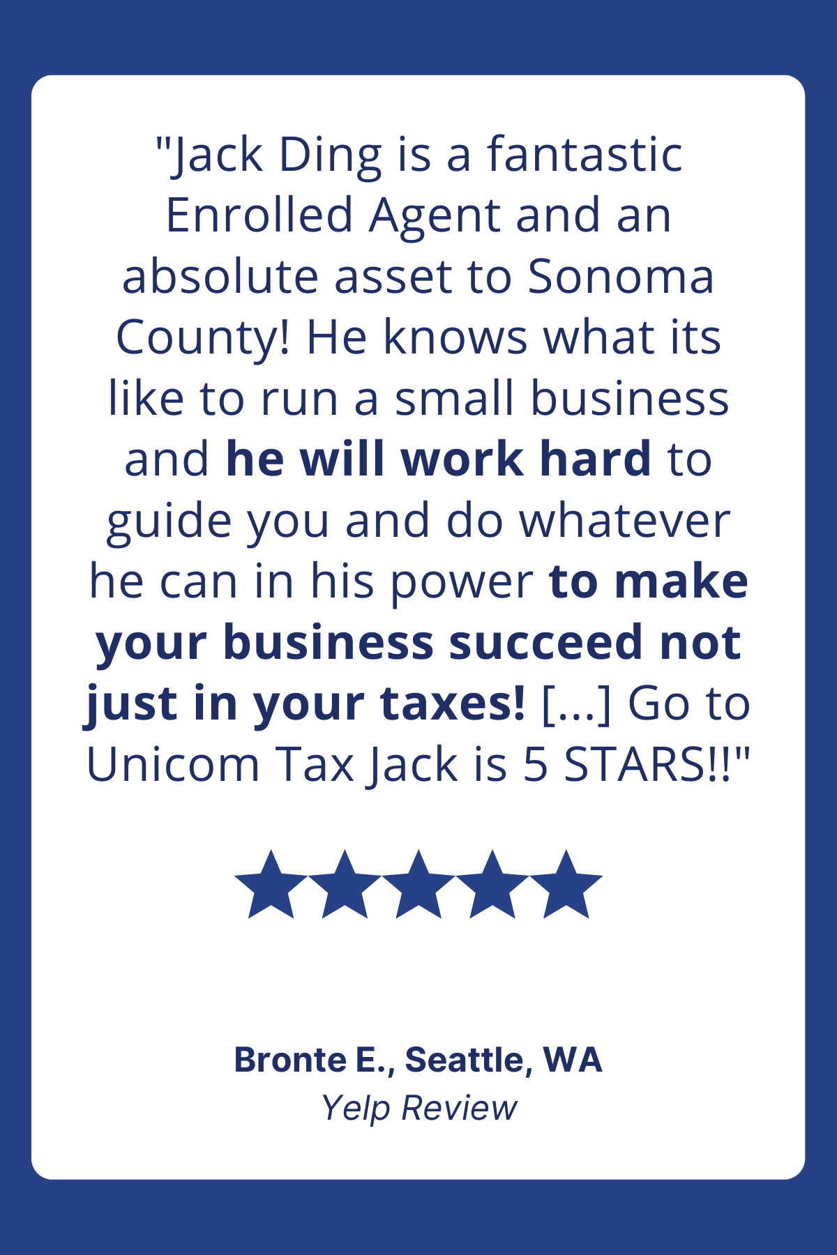 Unicom Tax Services in Sonoma, CA (3)