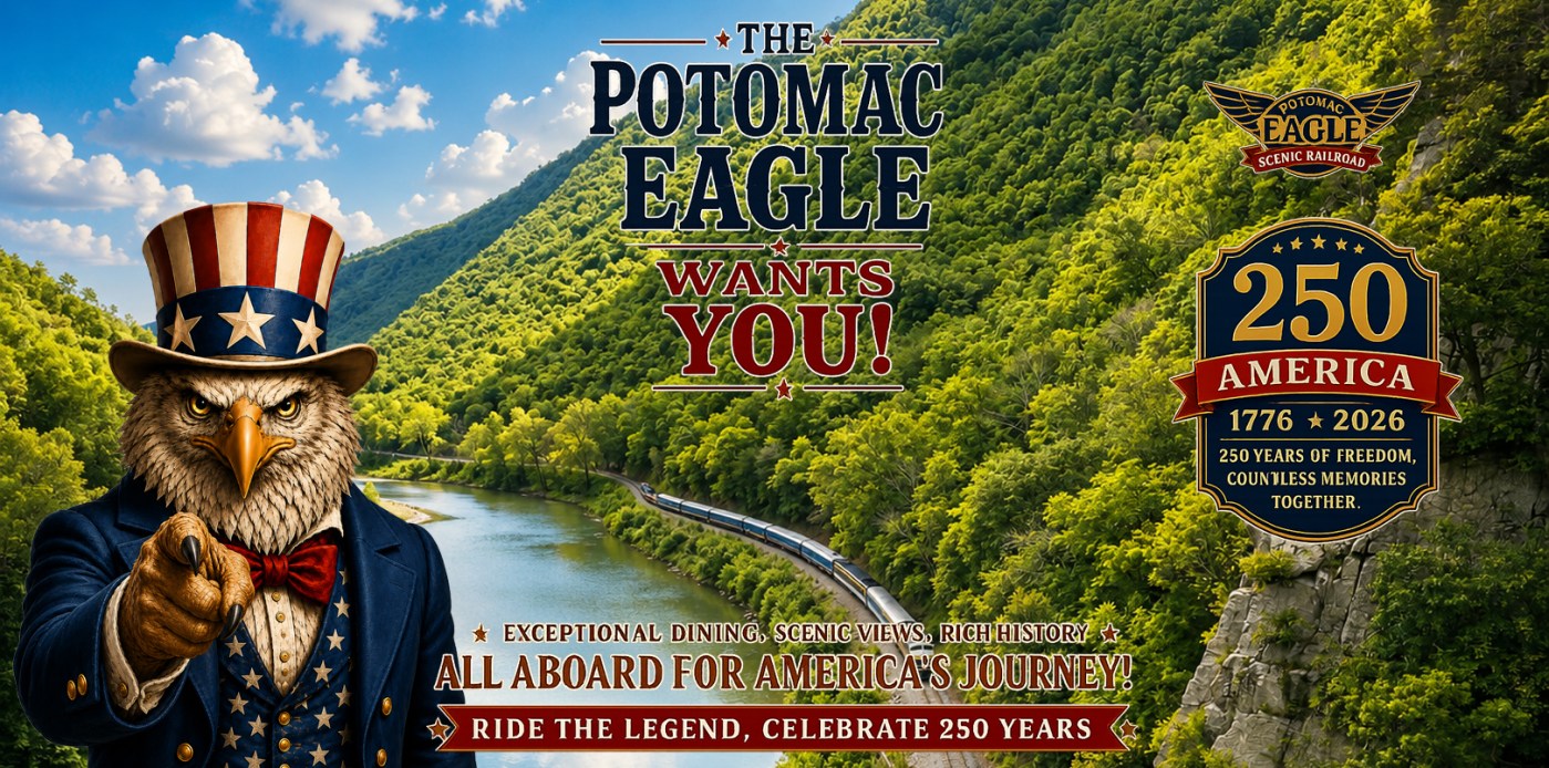 Potomac Eagle Scenic Railroad in Romney, WV (2)