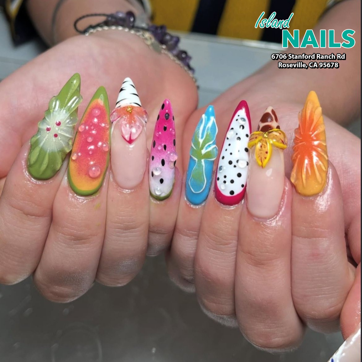 Island Nails in Roseville, CA