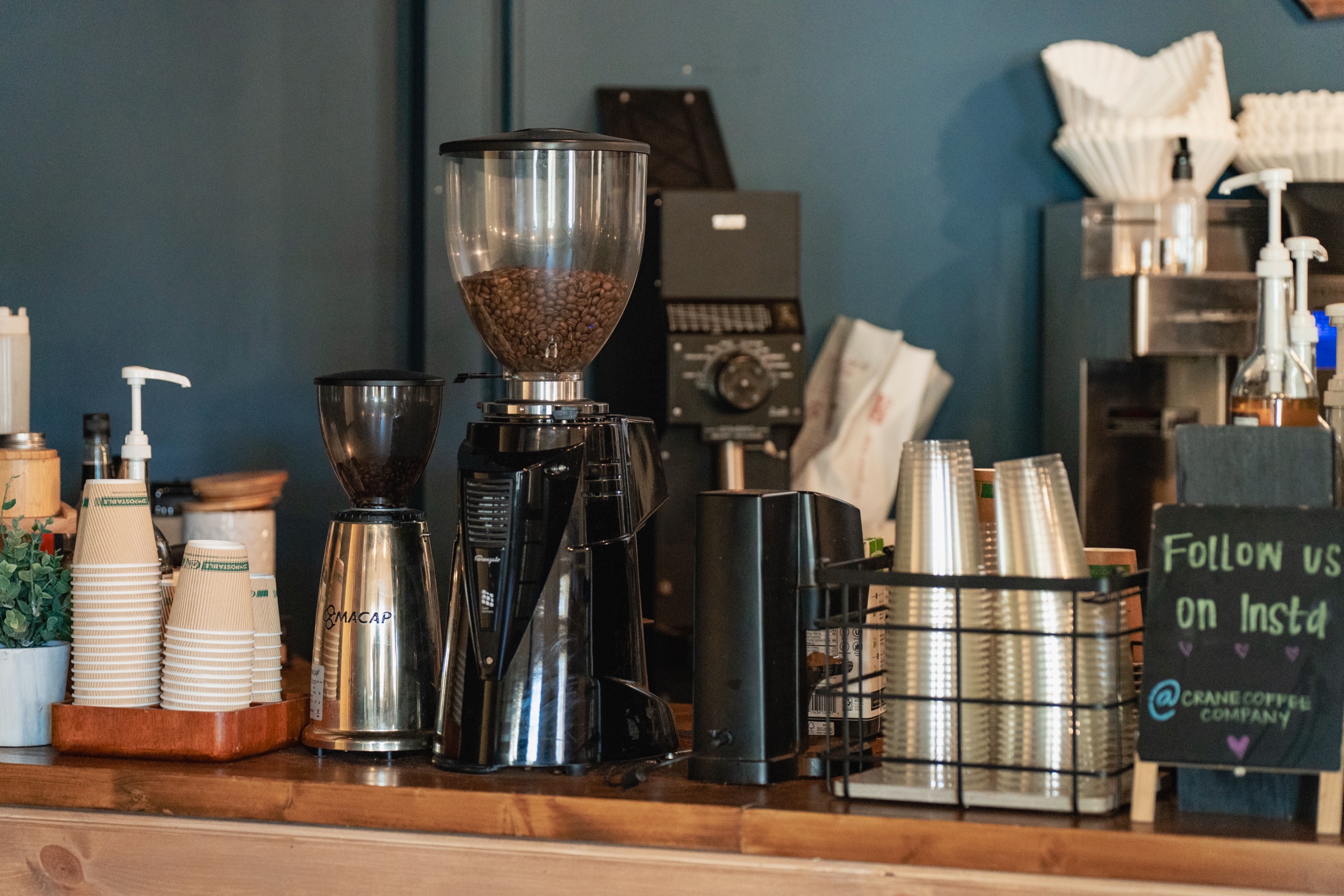 Crane Coffee in Concord, NC