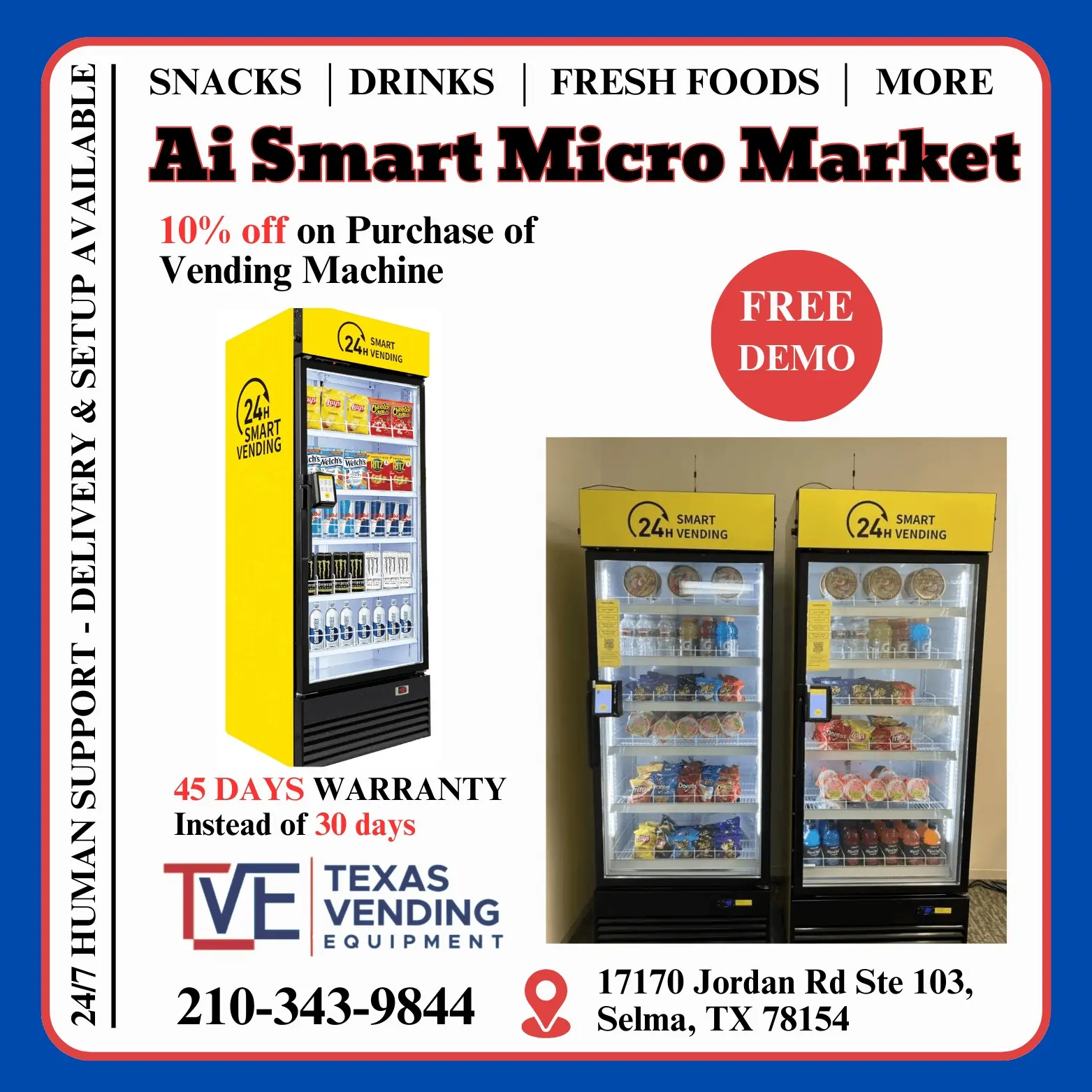 Texas Vending Equipment in Selma, TX (2)