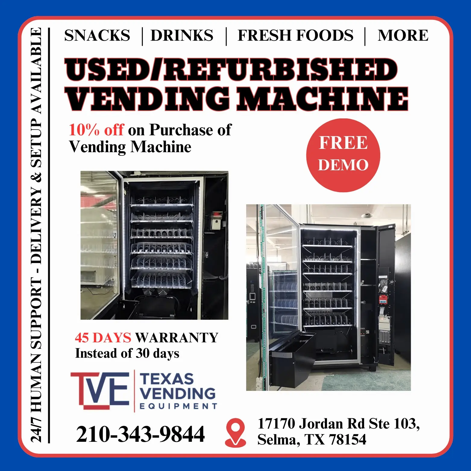 Texas Vending Equipment in Selma, TX (3)