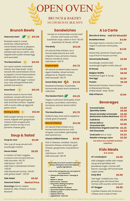Open Oven Brunch & Bakery in Black Mountain, NC (4)