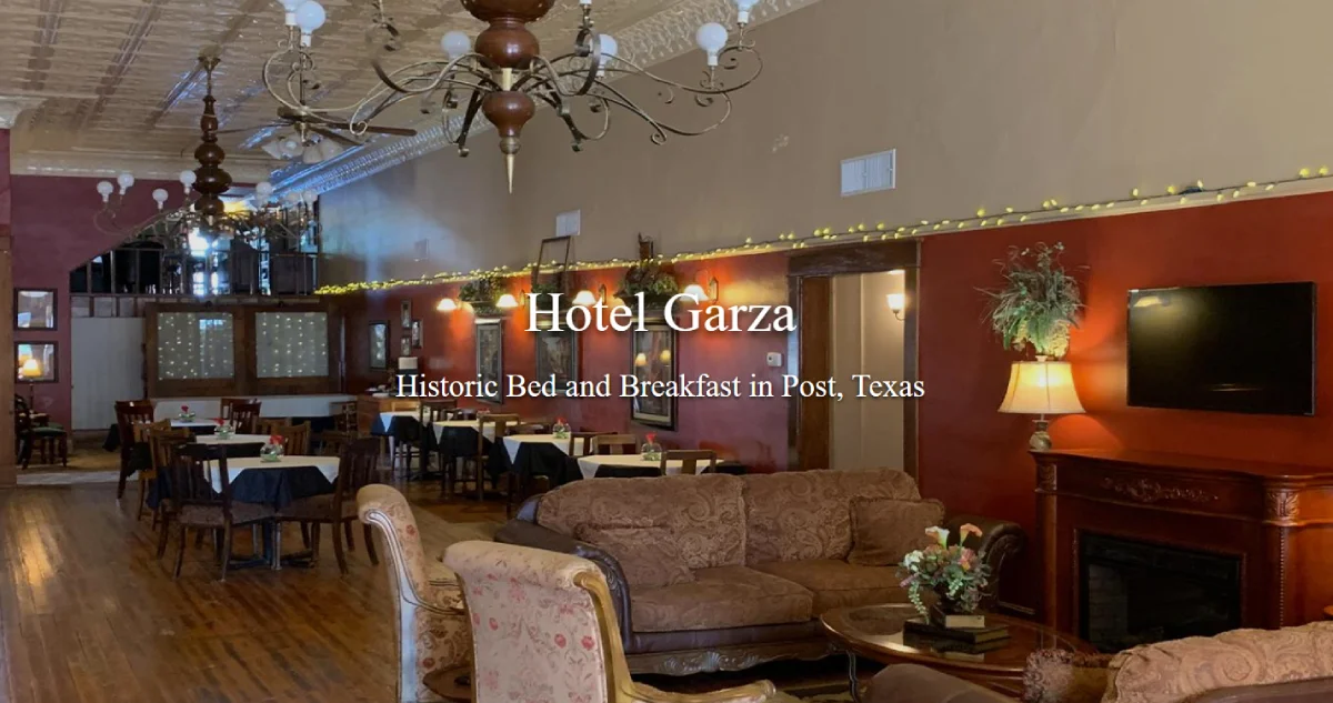 Hotel Garza Bed & Breakfast in Post, TX