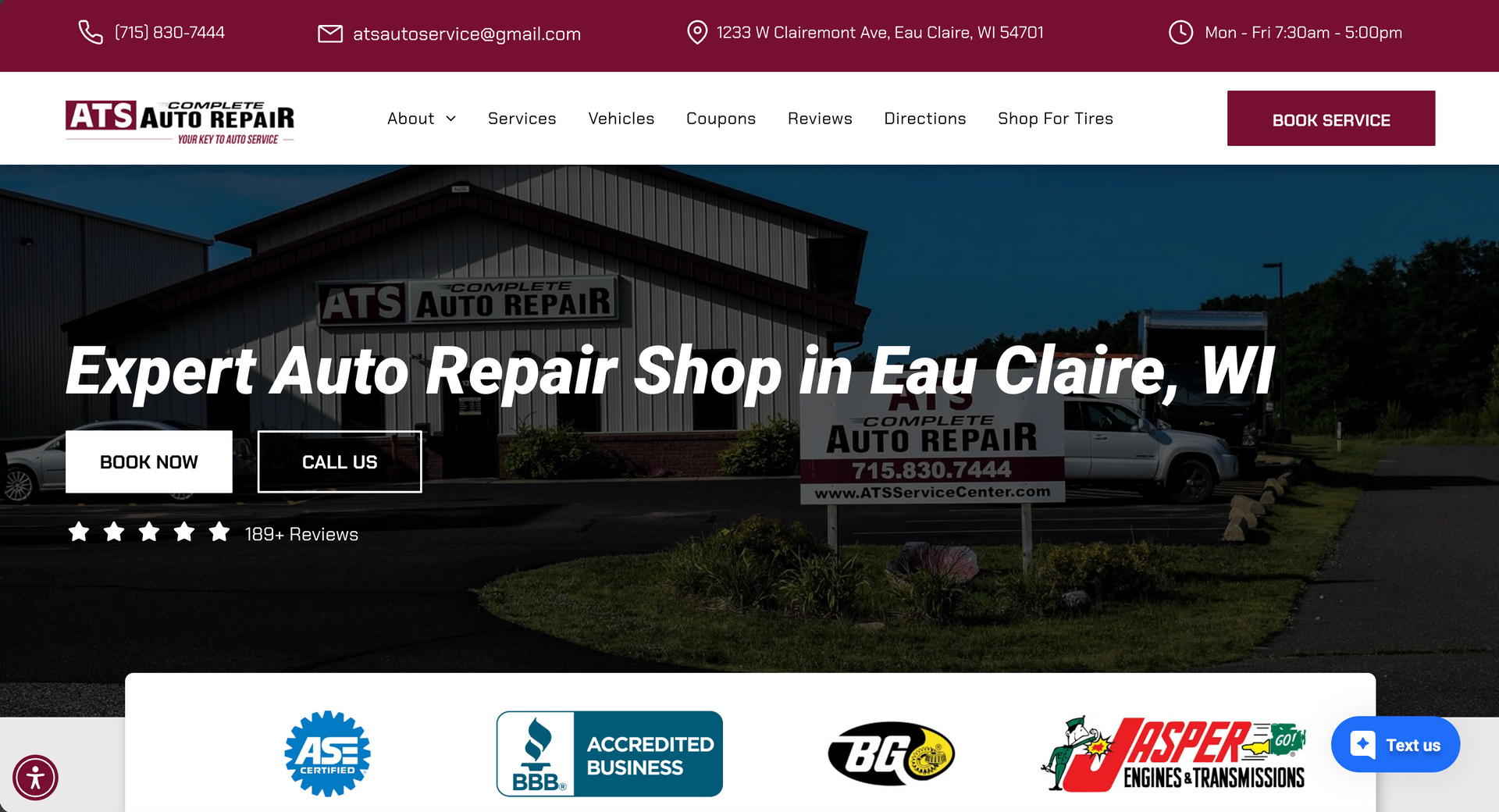 ATS Complete Auto Repair in Eau Claire, WI