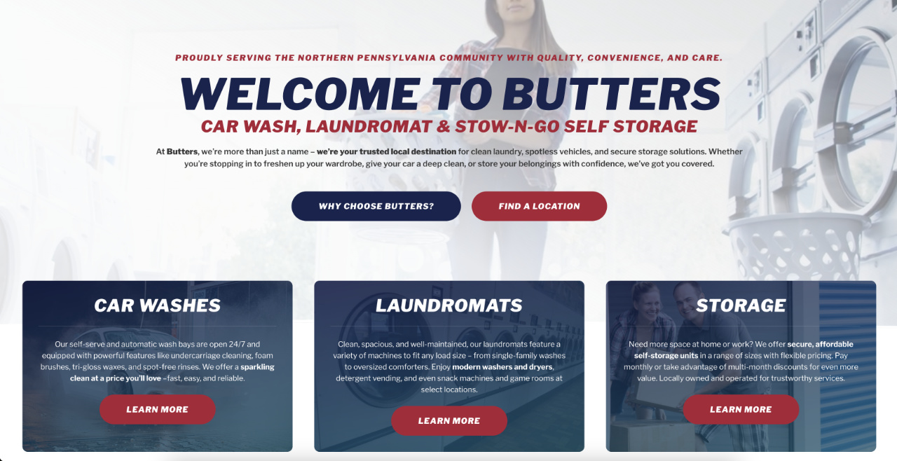 Butters Carwash, Laundromat, & Self Storage-Wellsboro in Wellsboro, PA