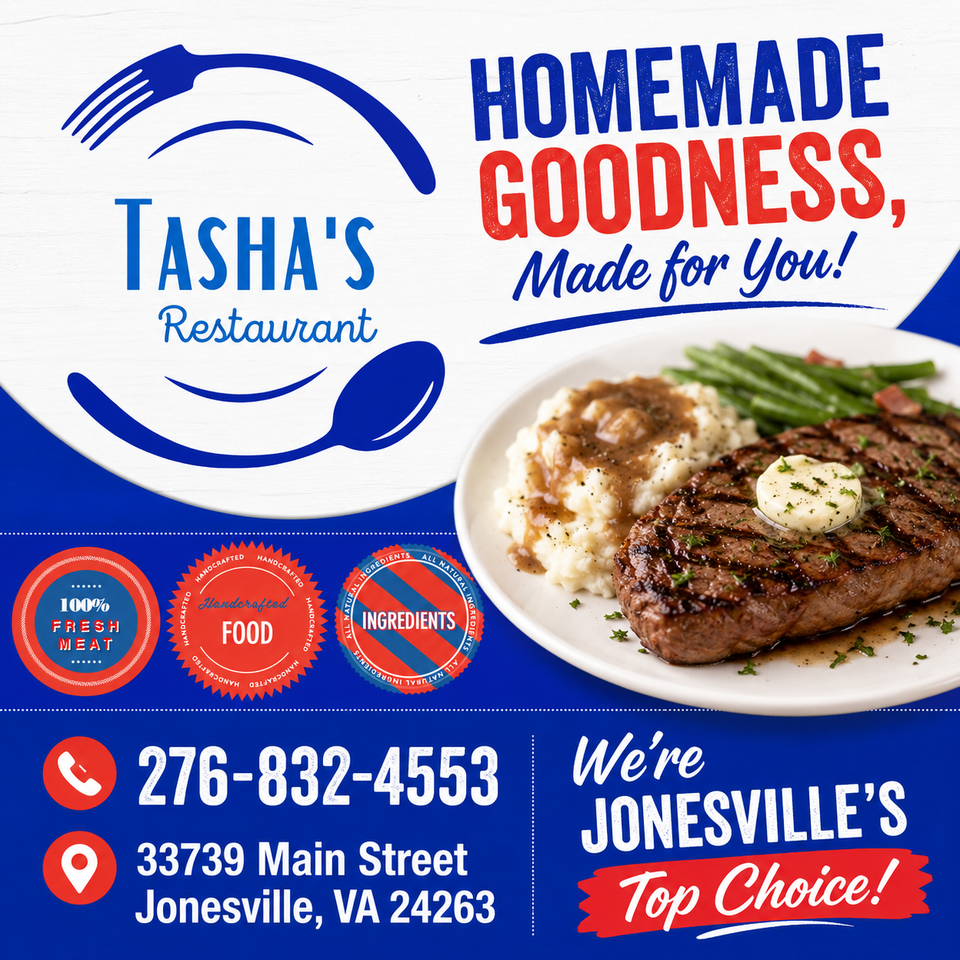Tasha's Restaurant in Jonesville, VA