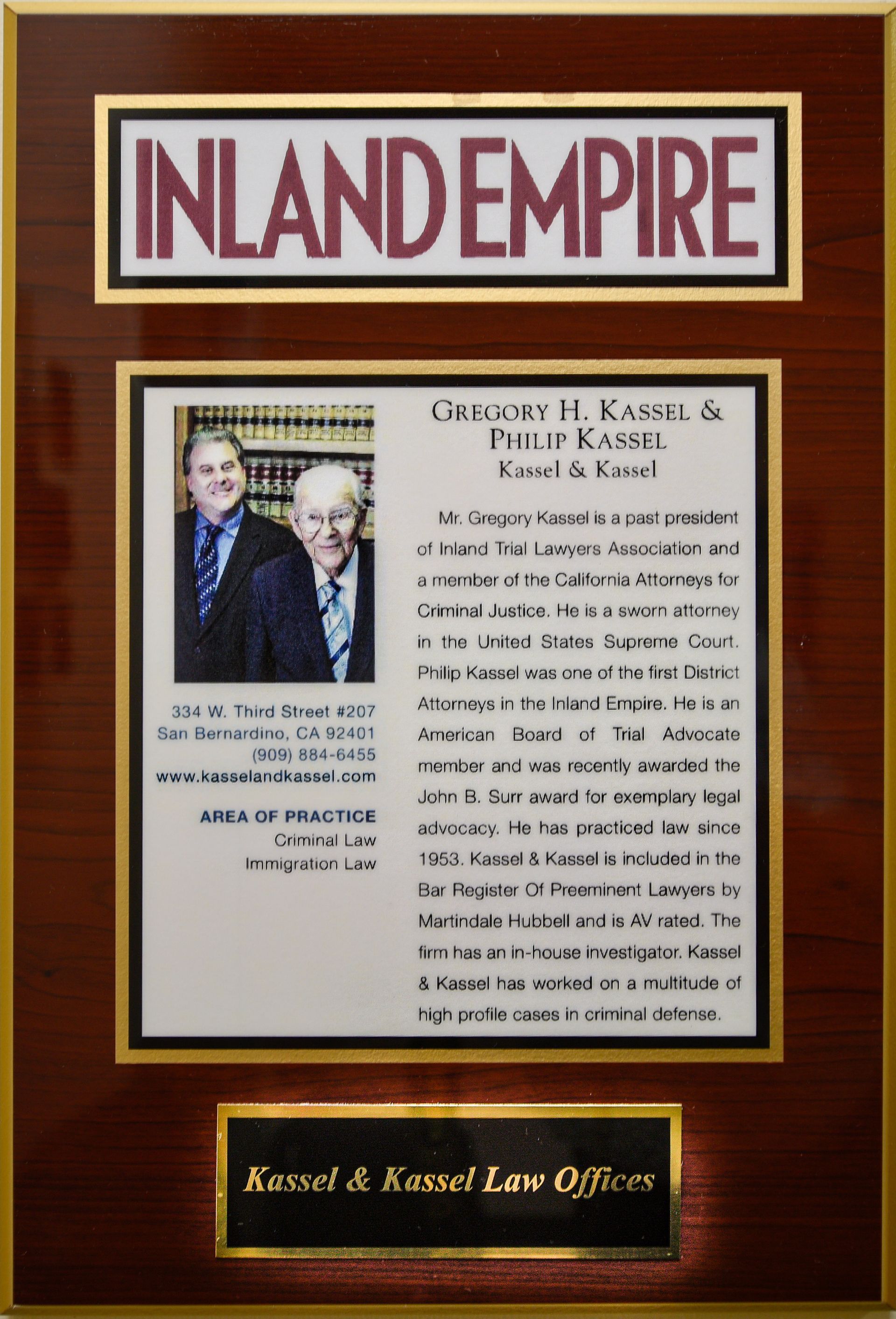 Gregory Kassel in Redlands, CA (2)