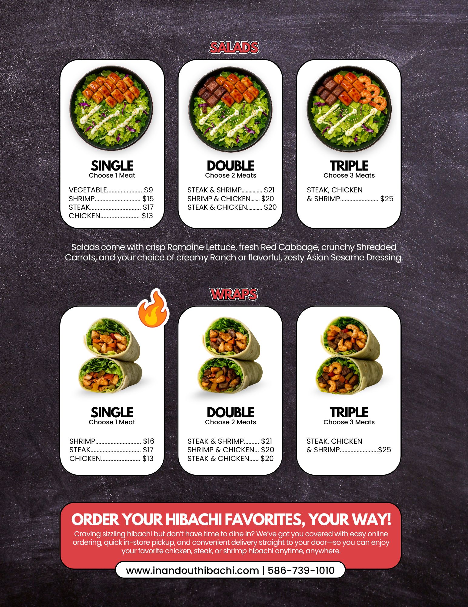 In & Out Hibachi in Sterling Heights, MI
