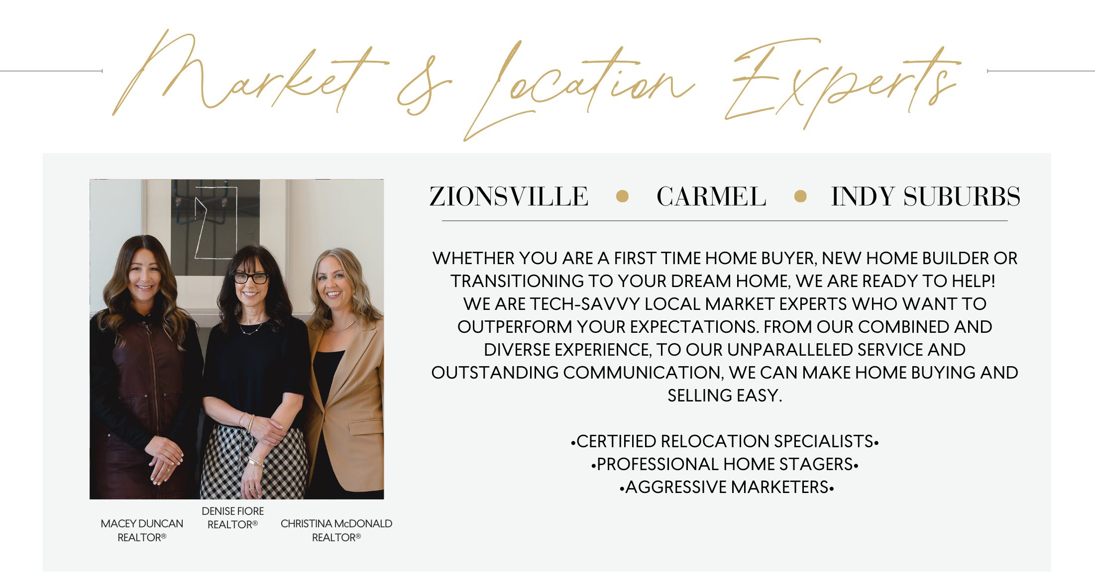Denise Fiore Homes in Zionsville, IN