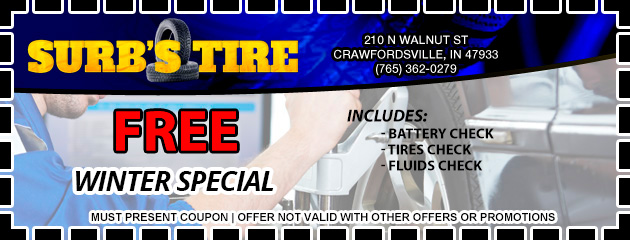 Surb's Tire in Crawfordsville, IN (3)