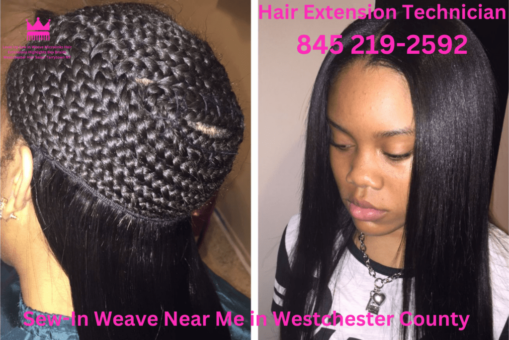Hair Extension Sew ins Weave Microlinks Hair Extensions Tape in Crochet Box Braids Wigs White Plains Peekskill Yonkers in Sleepy Hollow, NY