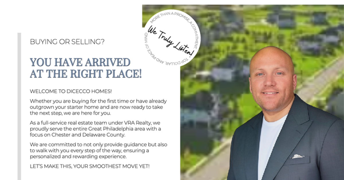 Ryan DiCecco | VRA Realty | Downingtown, PA Realtor® in West Chester, PA