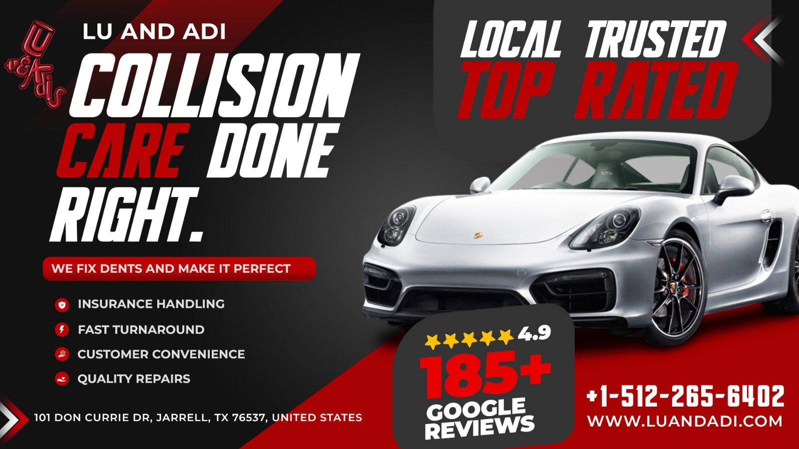 Lu & Adi's Collision Center in Jarrell, TX