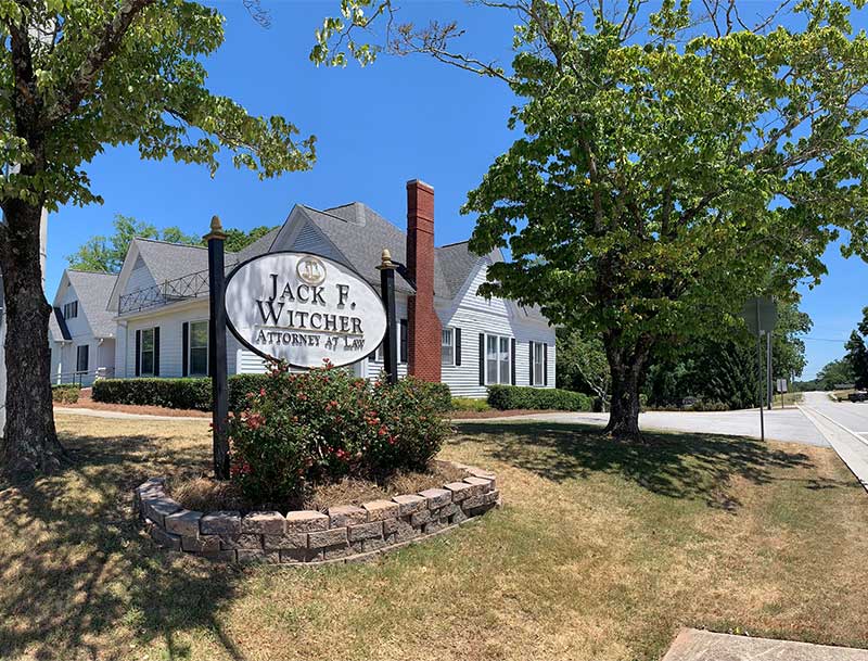 The Law Office of Jack F. Witcher in Bremen, GA