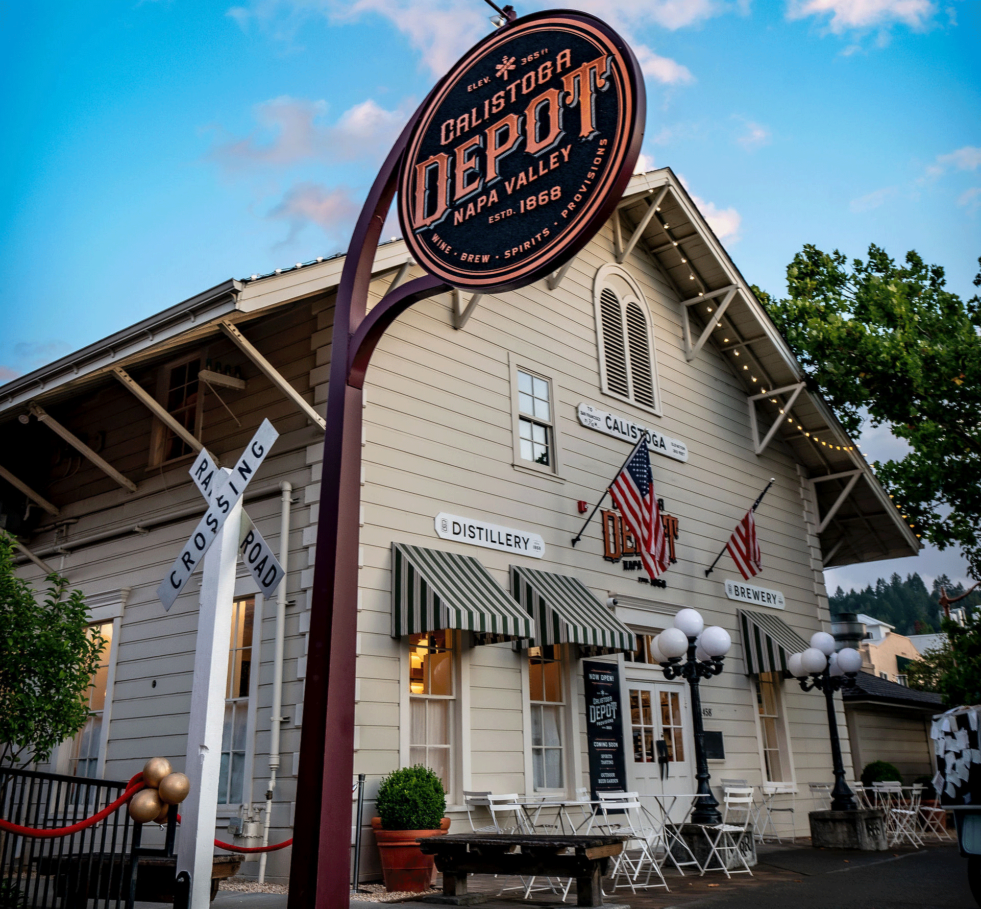Calistoga Depot in Calistoga, CA