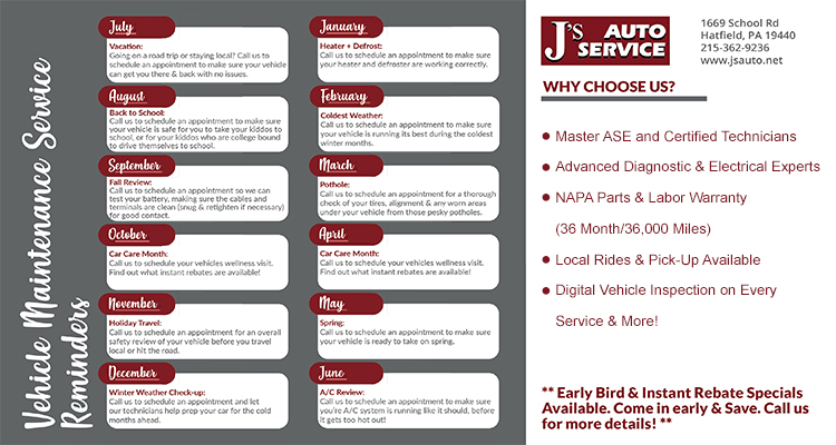 J's Auto Service in Hatfield, PA (2)