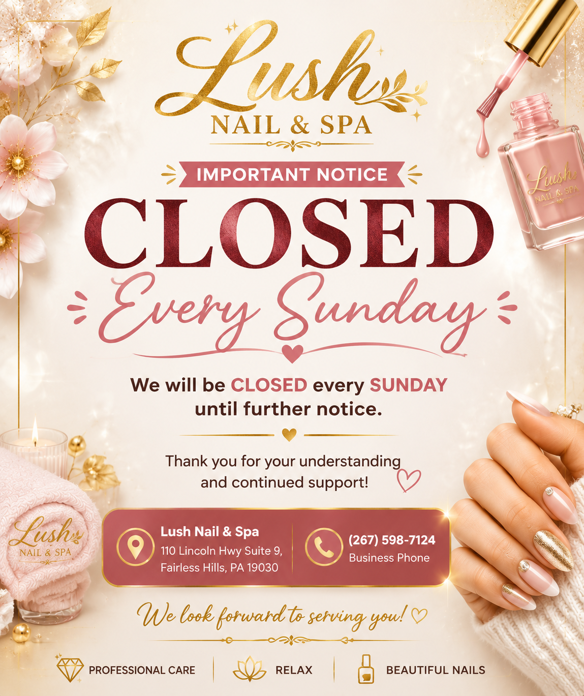 Lush Nail & Spa in Fairless Hills, PA