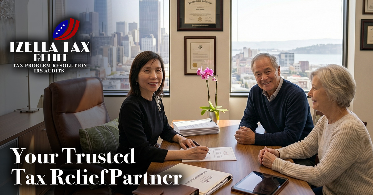 Izella Tax Relief - Tax Relief Settlement | Tax Consulting I Tax Attorney I Tax Planning | San Francisco & Daly City, CA in Daly City, CA