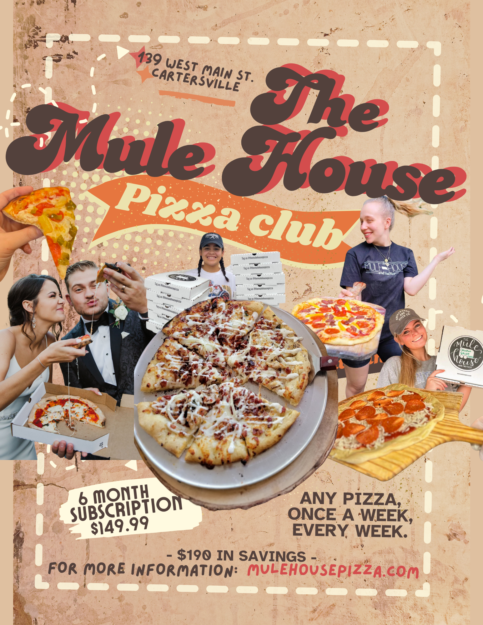 The Mule House Wood Fired Pizza in Cartersville, GA