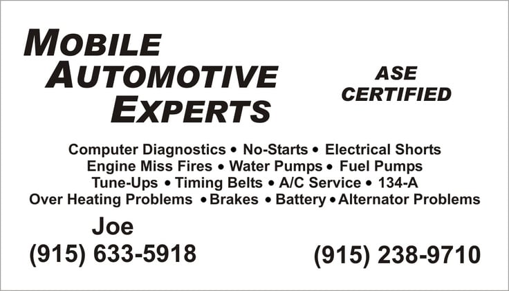 Mobile Automotive Mechanic Services in El Paso, TX (6)