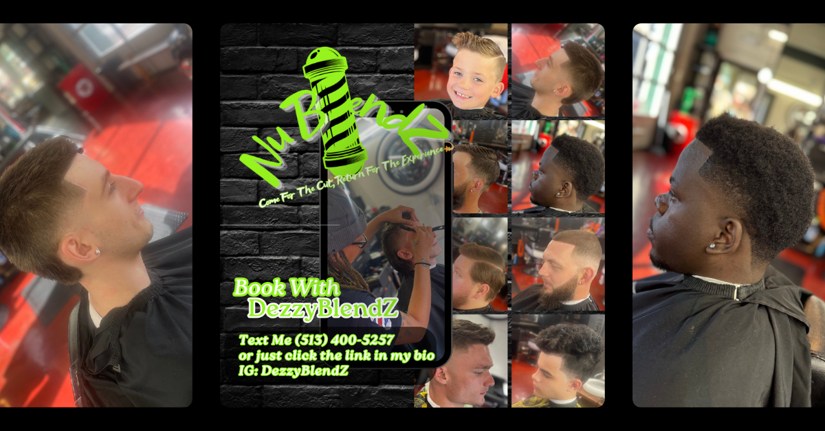 Dezzy BlendZ at Xclusive Cuts Barbershop in Cincinnati, OH