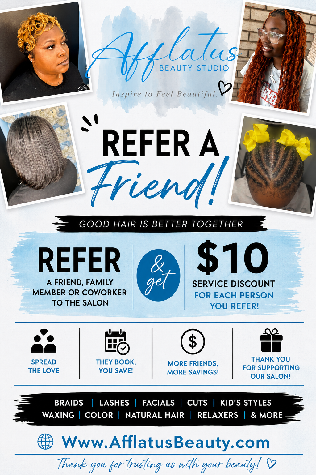 Richar On Hair LLC (@Afflatus Beauty Studio) in Beltsville, MD