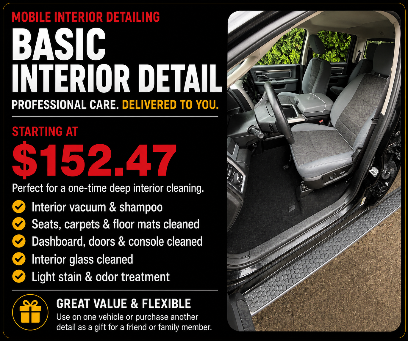 Old Fashion Detailing in Columbus, OH