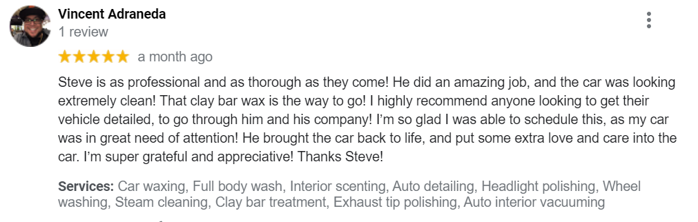 S&E Mobile Auto Detailing in Belmont, CA (6)
