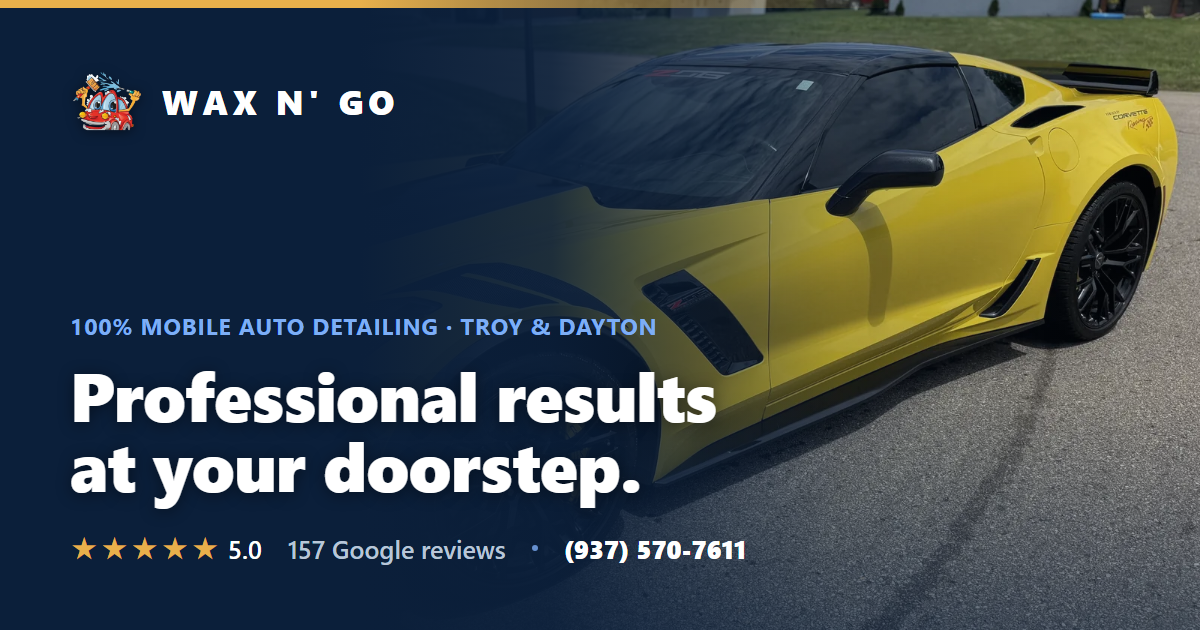 Wax N' Go in Troy, OH