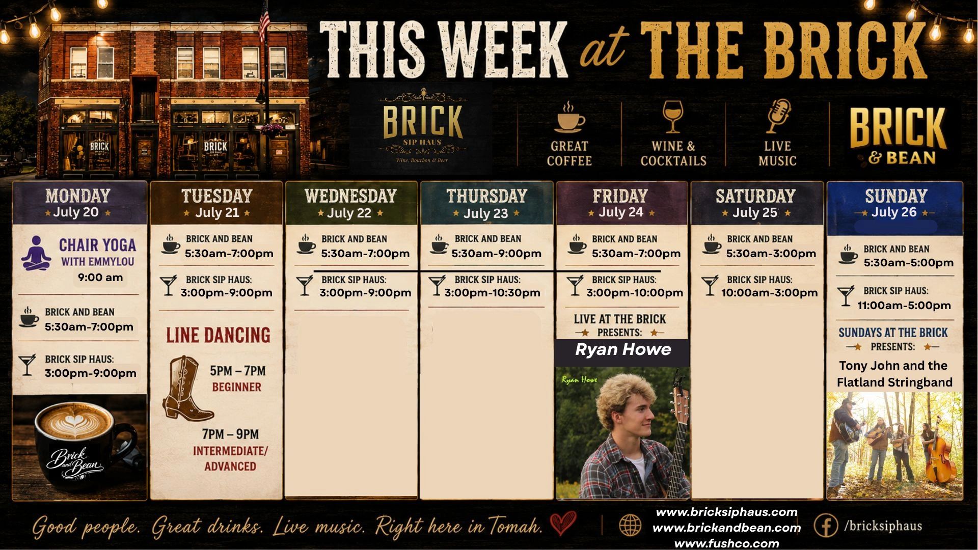 Brick Sip Haus in Tomah, WI
