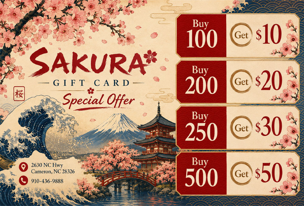 Sakura Japanese Steak House in Cameron, NC (5)